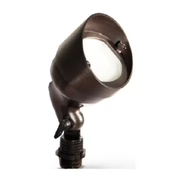 Pro-Trade FL2 Flood Lighting Brass Housing Antique Finish w/ 2.5W 2700K T3 LED (PT-FL2-BS-LED)