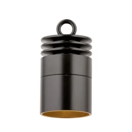 FX Luminaire VE ZDC Down Light Aluminum Housing Black (VE-ZDC-FB)